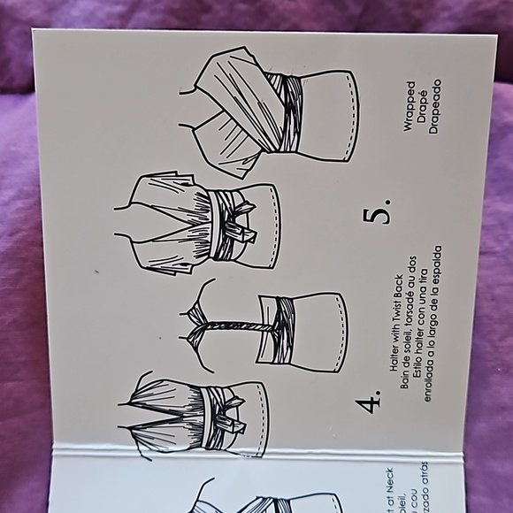 Super versatile royal blue Avon convertible wrap halter / bandeau top size S - Picture 14 of 16